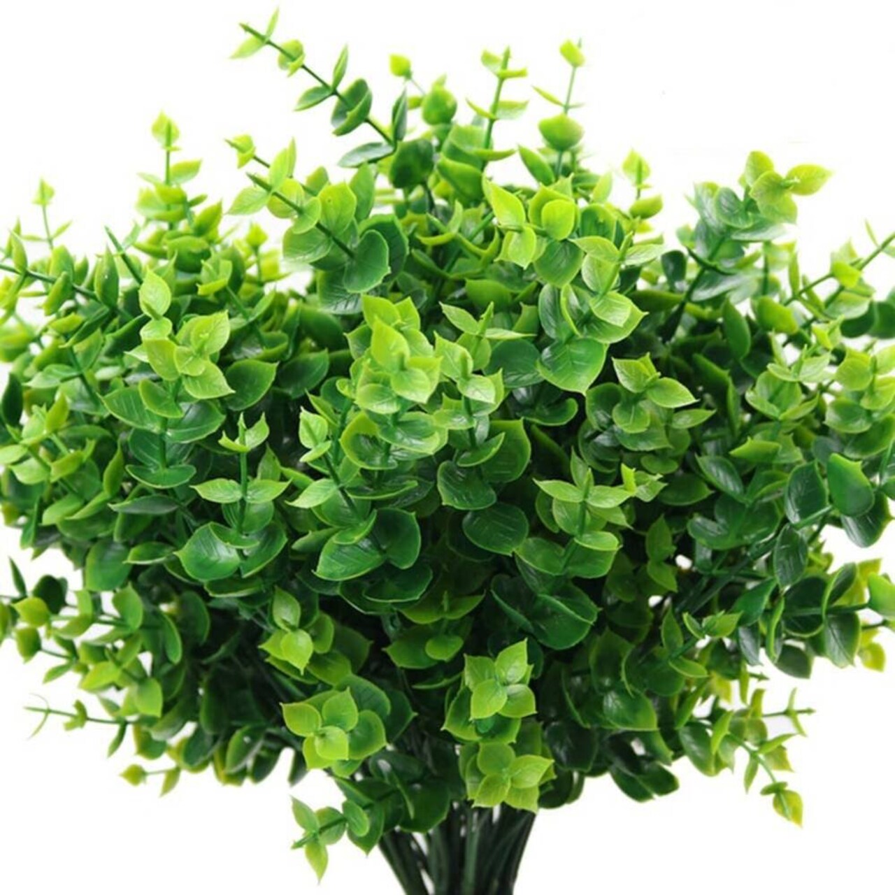 8 Pack Faux Boxwood Shrubs Artificial Plants